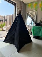 Zwarte tipi tent — 120x120x160 cm, Ophalen, Zo goed als nieuw
