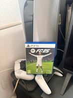 PS5 Disc + 2 Controllers + FIFA 25 + Oplaadstation, Spelcomputers en Games, Games | Sony PlayStation 5, Ophalen, Zo goed als nieuw