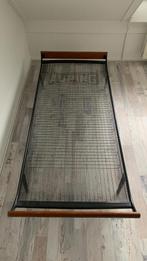 Auping 1-persoons bed - 80x190cm, Ophalen, Gebruikt, Eenpersoons, Zwart
