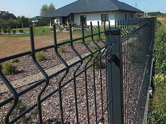 50 meter enkelstaafmat hekwerk 3D - 103cm hoog met 2 vouwen, Tuin en Terras, Tuinhekken en Hekwerk, Nieuw, Enkelstaafmat hekwerk