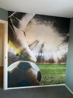 Fotobehang voetbal, Kinderen en Baby's, Kinderkamer | Inrichting en Decoratie, Ophalen of Verzenden, Nieuw, Wanddecoratie