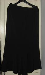 diepzwarte rok van Catherina Hepfer , mt 44, Kleding | Dames, Verzenden, Zwart, Maat 42/44 (L), Gedragen