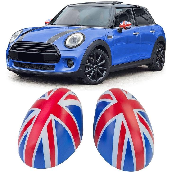 Spiegel Spiegelkappen Voor Mini F54 F55 F56 F57 Flag, Auto diversen, Tuning en Styling, Verzenden