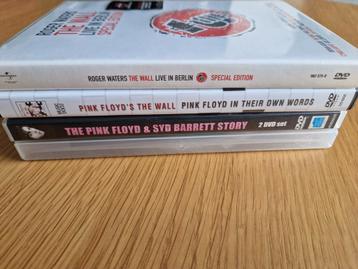 Pink Floyd, Roger Waters & Syd Barret DVD's beschikbaar voor biedingen