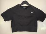 Sport top / croptop maat S - zwart - merk: MP, MP, Zwart, Ophalen of Verzenden, Fitness of Aerobics