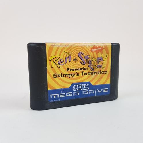 the Ren & Stimpy Show: Stimpy's Invention SEGA Megadrive, Spelcomputers en Games, Games | Sega, Gebruikt, Mega Drive, 1 speler