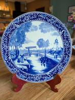 Boch Frères Delfts wandbord, Antiek en Kunst, Ophalen of Verzenden