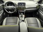 Hyundai Kona 1.0T Fashion 120pk, NAP, CarPlay, 1e eigenaar, Voorwielaandrijving, Gebruikt, Leder en Stof, Wit