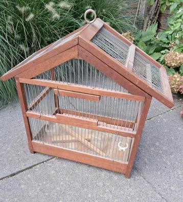!! Landelijk - nostalgisch houten vogelkooi !! beschikbaar voor biedingen