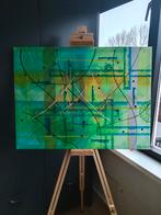 Abstract Schilderij 80x60, Ophalen