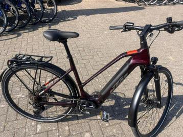 KTM Macina sport SX elite Dames Transparent red grey+chrome  beschikbaar voor biedingen