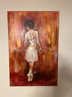 Schilderij van een ballerina, Ophalen