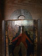 Antieke Friese houten schooltas, Antiek en Kunst, Ophalen of Verzenden