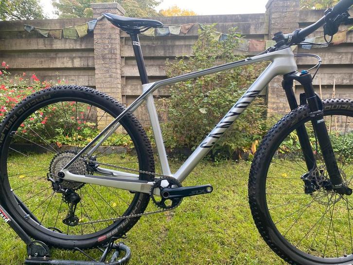 Canyon exceed CF6, shimano xt, slx maat M, tubeless, Fietsen en Brommers, Fietsen | Mountainbikes en ATB, Zo goed als nieuw, Overige merken