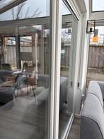 Schuifpui met glas, Ophalen, Kunststof, Gebruikt, Inclusief glas