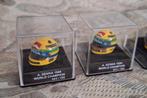 Ayrton Senna World Champion mini helmpjes Limited Edition., Verzamelen, Automerken, Motoren en Formule 1, Ophalen, Zo goed als nieuw