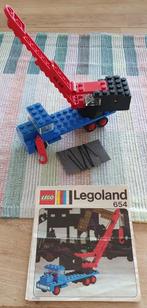 Lego 654 Crane Lorry, Complete set, Gebruikt, Ophalen of Verzenden, Lego