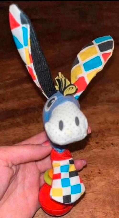 Baby speelgoed met geluid ‘ezel’, Kinderen en Baby's, Speelgoed | Babyspeelgoed, Zo goed als nieuw, Rammelaar, Met geluid, Ophalen of Verzenden