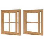 Douglas vleugelraam – 64,2x81,2 cm, Doe-het-zelf en Verbouw, Kozijnen en Schuifpuien, 75 tot 150 cm, Raamkozijn, Nieuw, Ophalen of Verzenden