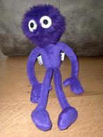 bendy bob, parker, hasbro, paarse knuffel, vintage, Kinderen en Baby's, Speelgoed | Knuffels en Pluche, Ophalen of Verzenden, Zo goed als nieuw