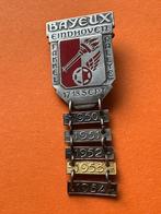 Fakkel rallye Bayeux Eindhoven badge. Vijftiger jaren., Ophalen of Verzenden, Gebruikt, Gebruiksvoorwerp