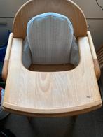 Houten kinderstoel - Meegroeistoel, Kinderen en Baby's, Kinderstoelen, Ophalen, Zo goed als nieuw, Meegroeistoel, Afneembaar eetblad