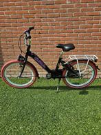 Alpina Girlpower Kinderfiets 20 inch – zwart met lichtrode b, Fietsen en Brommers, Fietsen | Meisjes, Ophalen, Gebruikt, Alpina