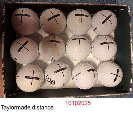Golfballen Taylormade Distance ZGAN gebruikt 12 stuks, Sport en Fitness, Golf, Zo goed als nieuw, Bal(len), Overige merken, Ophalen of Verzenden
