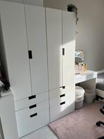 2 Stuva kasten IKEA wit, Ophalen, Gebruikt, 100 tot 150 cm, 150 tot 200 cm