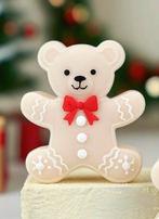 Nieuwe mal beer met strik, Ophalen of Verzenden, Nieuw, Overige materialen, Minder dan 25 cm