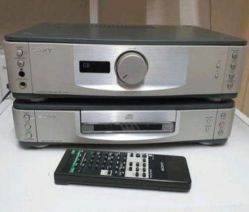 Sony stereo set vf-1 + afstandsbediening beschikbaar voor biedingen