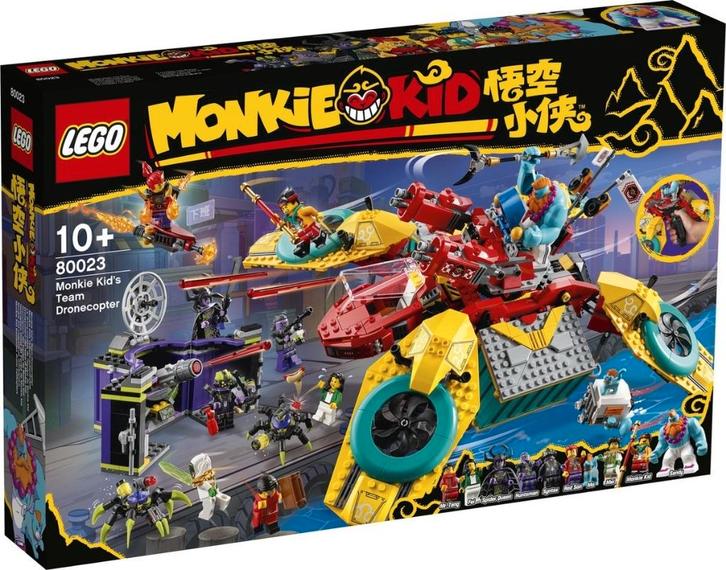 Lego 80023 Monkie Kid's team dronecopter NIEUW in Doos, Kinderen en Baby's, Speelgoed | Duplo en Lego, Nieuw, Lego, Complete set