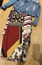 NIEUW Lange rok uitlopend M 38 damestok soepelvallend, Kleding | Dames, Ophalen of Verzenden, Nieuw, Maat 38/40 (M), Onder de knie
