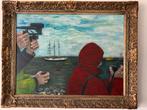 L.Bras: spotters van schepen en boten in de haven ., Antiek en Kunst, Ophalen