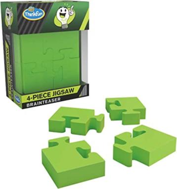 Thinkfun: Brainteaser: 4-Piece Jigsaw beschikbaar voor biedingen
