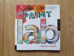 Paint Lab - Deborah Forman craft boek schilderen engels, Ophalen of Verzenden, Zo goed als nieuw, Tekenen en Schilderen