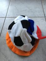 voetbal hoed pet hoed met vlag oranje/wit/zwart one size Nw, Ophalen of Verzenden, Nieuw, Hoed of Pruik, Oranje of Koningsdag