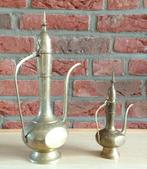 India volkskunst , messing geëtste ewers, volgnr 13, Ophalen of Verzenden