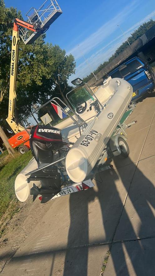 Sea 480 rib evinrude 90 pk BJ set 2017 in zeer goede staat, Watersport en Boten, Rubberboten, Zo goed als nieuw, Overige merken