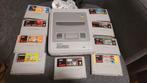 Retro Snes Super Nintendo met Negen Games Mario all Stars, Ophalen, Zo goed als nieuw, Met 2 controllers, Met games