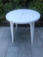 Kunststof Tuintafel 80 cm doorsnee, Ophalen, Gebruikt, Rond, Kunststof