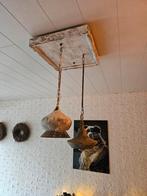 Mooi hanglamp, Huis en Inrichting, Lampen | Hanglampen, Ophalen, 50 tot 75 cm, Hout, Landelijk