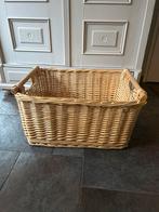 Rieten mand, Ophalen