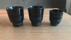 Nespresso touch zwarte koffie kopjes, Huis en Inrichting, Ophalen of Verzenden, Zo goed als nieuw, Overige stijlen, Kop(pen) en/of Schotel(s)