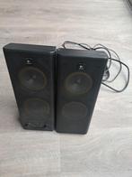 Logitech  X-140 2.0 stereoluidsprekers voor pc, Ophalen of Verzenden, Gebruikt