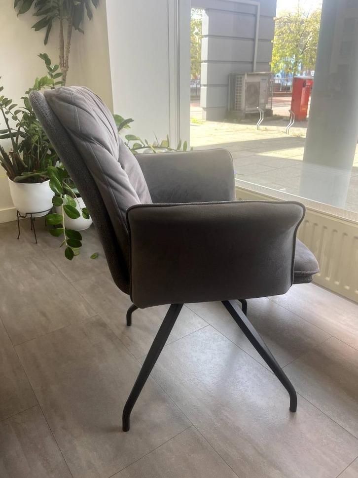 Vergaderstoelen – 6 stuks beschikbaar, Huis en Inrichting, Stoelen, Zo goed als nieuw, Vijf, Zes of meer stoelen, Grijs, Ophalen