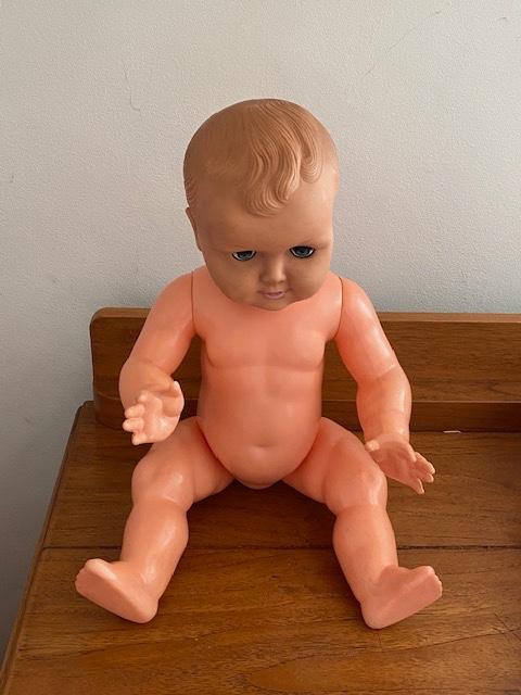 vintage babypop, Verzamelen, Poppen, Gebruikt, Pop, Ophalen