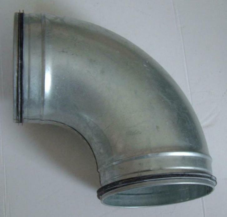 Bocht 90 en 45 graden T Stuk Verloop Sok Ring 150 mm, Doe-het-zelf en Verbouw, Ventilatie en Afzuiging, Nieuw, Ventilator en Afzuiger