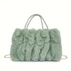 Elegante tas in groen en/of lichtpaars., Ophalen of Verzenden, Nieuw, Groen, Overige typen