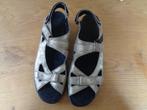 DUREA sandalen: mt 41/7.5 (E) goudkleur, Durea, Overige kleuren, Zo goed als nieuw, Sandalen of Muiltjes